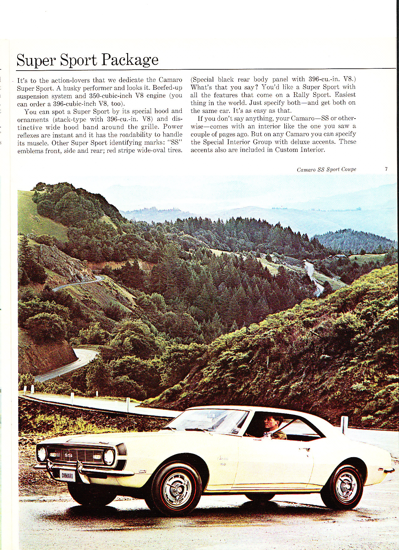 1968 Chev Camaro Brochure Page 14